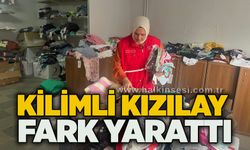 Kilimli Kızılay fark yarattı