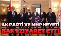 AK Parti ve MHP heyeti, Bak’ı ziyaret etti..