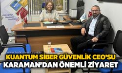 Kuantum Siber Güvenlik CEO’su Karaman’dan, Sınai Mülkiyet Danışmanı Sorumlusu Saraç'a ziyaret
