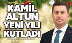 Kamil Altun yeni yılı kutladı