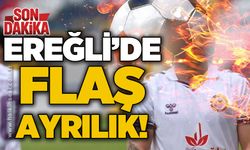Ereğli’de flaş ayrılık... O futbolcu ile yollar ayrıldı!