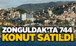 Zonguldak’ta 744 konut satıldı