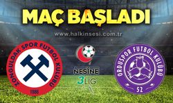 Zonguldakspor maçı başladı…