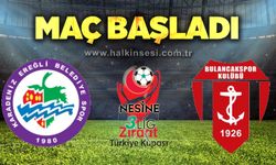 Kdz. Ereğli Belediyespor – 1926 Bulancakspor maçı başladı