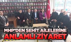 MHP'den şehit ailelerine anlamlı ziyaret