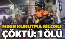 Mısır kurutma silosu çöktü: 1 ölü