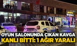 Oyun salonunda çıkan kavga kanlı bitti: 1 ağır yaralı