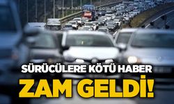 Köprü ve otoyol ücretlerine zam geldi