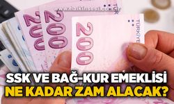 SSK ve BAĞ-KUR emeklisi ne kadar zam alacak