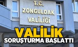 Valilik soruşturma başlattı