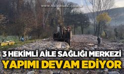 3 hekimli Aile Sağlığı Merkezi'nin yapımı devam ediyor