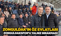 Zonguldak'ın öz evlatları Zonguldakspor'u yalnız bırakmadı