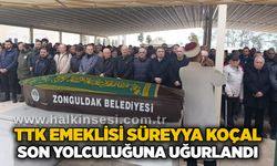 TTK emeklisi Süreyya Koçal son yolculuğuna uğurlandı