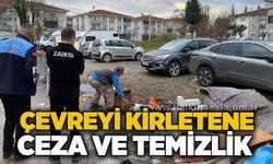 Çevreyi kirletene ceza ve temizlik
