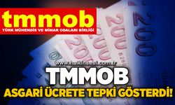 TMMOB asgari ücrete sert tepki gösterdi