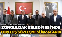 Zonguldak Belediyesi'nde toplu iş sözleşmesi imzalandı