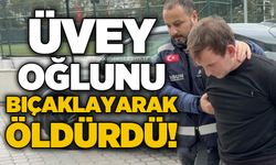Üvey oğlunu bıçaklayarak öldürdü!