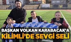 Başkan Volkan Karabacak’a Kilimli ‘de sevgi seli…