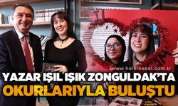 Yazar Işıl Işık Zonguldak'ta okurlarıyla buluştu