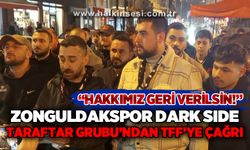 Zonguldakspor Dark Side Taraftar Grubu'ndan TFF’ye Çağrı: “Hakkımız Geri Verilsin”