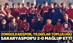 Zonguldakspor yıldızlar topluluğu Sakaryaspor'u 2-0 mağlup etti!..