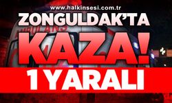 Zonguldak’ta kaza! 1 yaralı