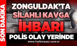 Zonguldak’ta silahlı kavga ihbarı! Polis olay yerinde