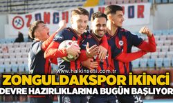 Zonguldakspor ikinci devre hazırlıklarına bugün başlıyor