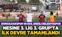 Nesine 3. Lig 3. Grup’ta ilk devre kapandı: Zonguldakspor ve Kdz. Ereğli Belediyespor