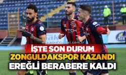 Zonguldakspor kazandı Ereğli berabere kaldı: İşte son durum!