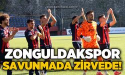 Zonguldakspor savunmada zirvede