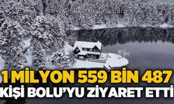Bolu'ya ziyaretçi akını: 1 milyon 559 bin 487 kişi geldi