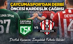 Çaycumaspor’dan Derbi öncesi kardeşlik çağrısı