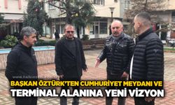 Başkan Vedat Öztürk’ten Cumhuriyet Meydanı ve Terminal alanına yeni vizyon
