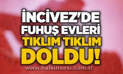 İncivez'de fuhuş evleri tıklım tıklım doldu!