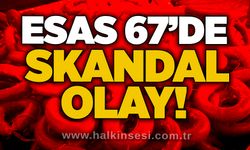 Esas 67’de skandal olay!