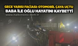 Gece yarısı faciası: Otomobil çaya uçtu, baba ile oğlu hayatını kaybetti