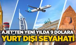 AJet'ten yeni yılda 9 dolara yurt dışı seyahati