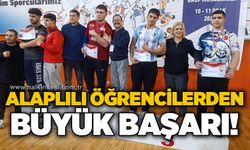 Alaplılı öğrencilerden büyük başarı