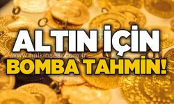 Altın için bomba tahmin!