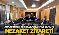 ANKABİR'den YSK Başkanı Ahmet Yener’e nezaket ziyareti