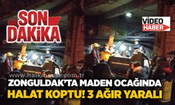 Zonguldak’ta maden ocağında halat koptu! 3 ağır yaralı
