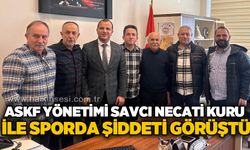 ASKF Yönetimi, Savcı Necati Kuru ile sporda şiddeti görüştü