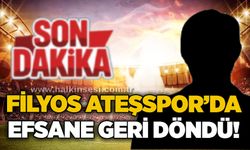 Filyos Ateşspor’da efsane geri döndü!