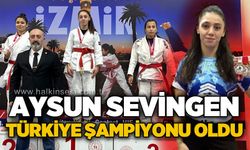 Aysun Sevingen Türkiye Şampiyonu oldu...