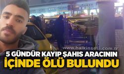 5 gündür kayıp şahıs aracının içinde ölü bulundu