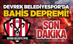 Devrek Belediyespor’da bahis depremi!