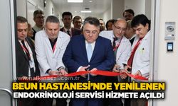 BEUN Hastanesi’nde yenilenen Endokrinoloji Servisi hizmete açıldı