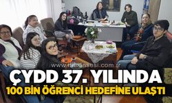 ÇYDD 37. yılında 100 bin öğrenci hedefine ulaştı