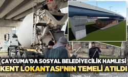 Çaycuma’da sosyal belediyecilik hamlesi: Kent Lokantası’nın temeli atıldı